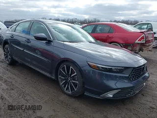 2025 Honda Accord Touring with VIN 1HGCY2F85SA002016, listed as a IAAI auction lot 41486851 with 5,000 mi miles and . Bid and sale history available at DreamBid. Image 1.
