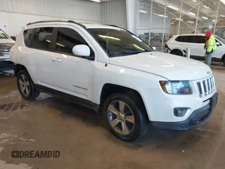 2017 Jeep Compass Latitude with VIN 1C4NJDEB0HD178046, listed as a IAAI auction lot 41359534 with 120,722 mi miles and . Bid and sale history available at DreamBid. Image 1.