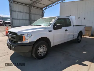 2018 Ford F-150 XL with VIN 1FTEX1C59JKF06513, listed as a Copart auction lot 53732515 with 103,393 mi miles and Clean Title. Bid and sale history available at carsss.com. Image 1.
