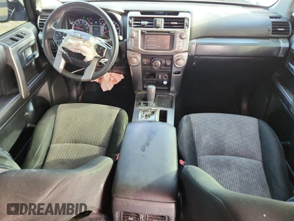 2017 Toyota 4Runner SR5 with VIN JTEZU5JR2H5164723, listed as a Copart auction lot 62733325 with 135,353 mi miles and Salvage title. Bid and sale history available at DreamBid. Image 8.