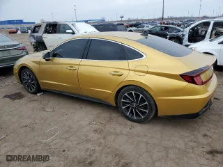 2020 Hyundai Sonata SEL Plus with VIN 5NPEJ4J23LH010507, listed as a Copart auction lot 44757735 with 58,687 mi miles and Salvage Title. Bid and sale history available at carsss.com. Image 2.
