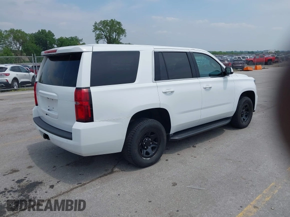 2018 Chevrolet Tahoe Commercial z VIN 1GNSKDEC8JR238969, wystawiony jako IAAI lot #42440047 z przebiegiem 126 373 mil mil oraz . Historia ofert i sprzedaży dostępna na DreamBid. Obrazek 4.
