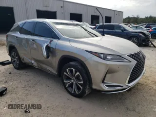 2020 Lexus RX 350L with VIN JTJHZKEA0L2018350, listed as a Copart auction lot 87972245 with 50,475 mi miles and Salvage title. Bid and sale history available at DreamBid. Image 4.