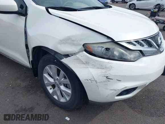 2014 Nissan Murano SL with VIN JN8AZ1MU5EW406054, listed as a IAAI auction lot 41894493 with 72,017 mi miles and . Bid and sale history available at carsss.com. Image 6.