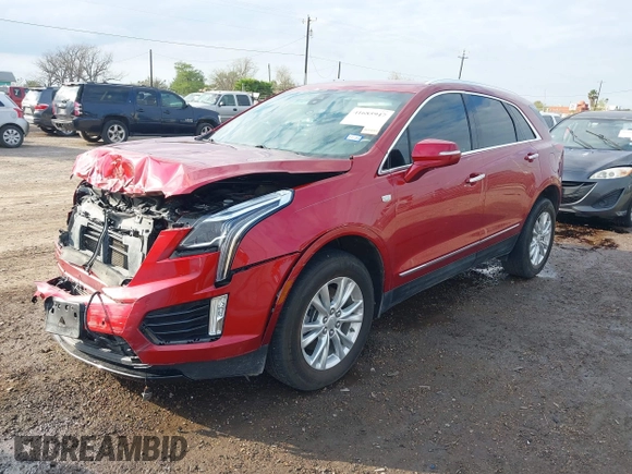2021 Cadillac XT5 FWD Luxury with VIN 1GYKNAR45MZ125383, listed as a IAAI auction lot 41685947 with 64,997 mi miles. Bid and sale history available at carsss.com. Image 2.
