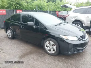 2015 Honda Civic LX with VIN 19XFB2F57FE099712, listed as a IAAI auction lot 42380451 with 180,444 mi miles and . Bid and sale history available at DreamBid. Image 1.
