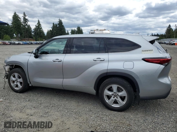2021 Toyota Highlander L с VIN 5TDBZRBH4MS536328, выставлен на аукционе Copart как лот 61463315 с пробегом 47 798 миль миль и Списание • Salvage title. История ставок и продаж доступна на DreamBid. Изображение 2.