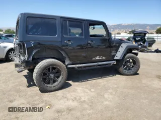 2017 Jeep Wrangler Unlimited Sport with VIN 1C4BJWDG3HL683354, listed as a Copart auction lot 63024845 with 52,813 mi miles and Salvage title. Bid and sale history available at DreamBid. Image 3.