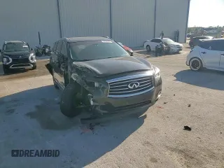 2015 Infiniti QX60 with VIN 5N1AL0MN8FC548333, listed as a Copart auction lot 55076595 with 131,308 mi miles and Salvage Title. Bid and sale history available at DreamBid. Image 12.