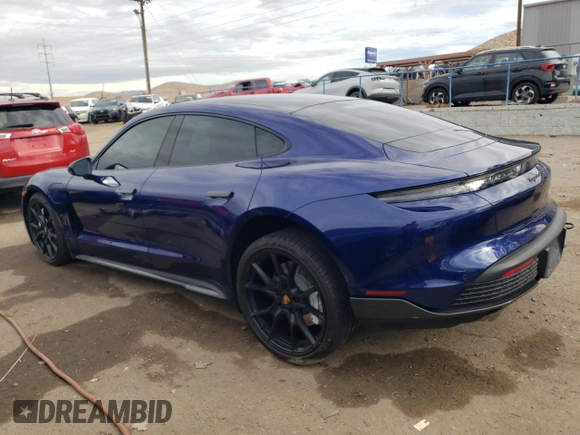 2023 Porsche Taycan GTS with VIN WP0AD2Y16PSA47648, listed as a Copart auction lot 75741743 with 7,443 mi miles and . Bid and sale history available at DreamBid. Image 2.
