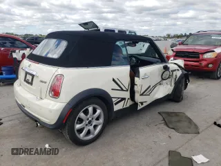 2008 MINI Convertible with VIN WMWRF33518TF67472, listed as a Copart auction lot 72073604 with 61,024 mi miles and Salvage title. Bid and sale history available at DreamBid. Image 3.