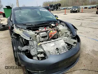 2022 Tesla Model 3 Long Range with VIN 5YJ3E1EB9NF278757, listed as a Copart auction lot 52187175 with 91,820 mi miles and Salvage Title. Bid and sale history available at DreamBid. Image 14.
