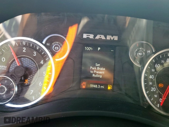 2024 Ram 2500 Big Horn с VIN 3C6UR5DJ2RG342489, выставлен на аукционе Copart как лот 61236325 с пробегом 5 948 миль миль и Чистый • Clean title. История ставок и продаж доступна на DreamBid. Изображение 9.