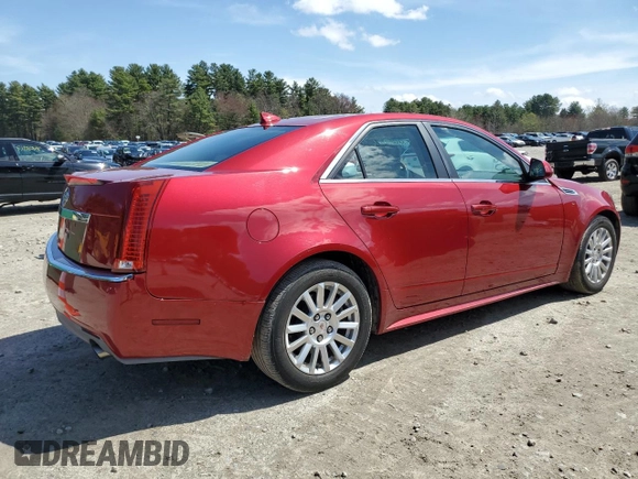 2010 Cadillac CTS Luxury with VIN 1G6DH5EG7A0144551, listed as a Copart auction lot 53132205 with 132,498 mi miles and Clean title. Bid and sale history available at DreamBid. Image 3.