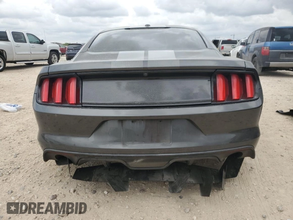 2017 Ford Mustang GT with VIN 1FA6P8CF5H5340110, listed as a Copart auction lot 50806275 with 105,301 mi miles and Salvage Title. Bid and sale history available at carsss.com. Image 6.