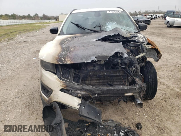 2019 Jeep Compass Sport with VIN 3C4NJCAB5KT699958, listed as a Copart auction lot 47625335 with Not provided miles and Non repairable. Bid and sale history available at DreamBid. Image 5.