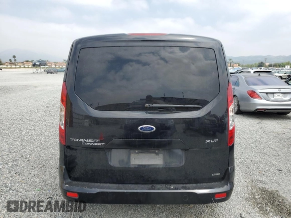 2016 Ford Transit Connect XLT z VIN NM0GE9F74G1272819, wystawiony jako Copart lot #54015425 z przebiegiem 63 364 mil mil oraz Szkoda całkowita • Salvage title. Historia ofert i sprzedaży dostępna na DreamBid. Obrazek 6.