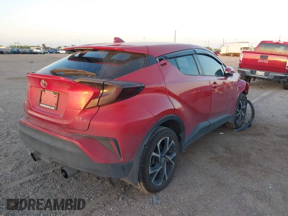 2022 Toyota C-HR XLE with VIN NMTKHMBX8NR147558, listed as a IAAI auction lot 41845282 with 32,875 mi miles and . Bid and sale history available at DreamBid. Image 4.