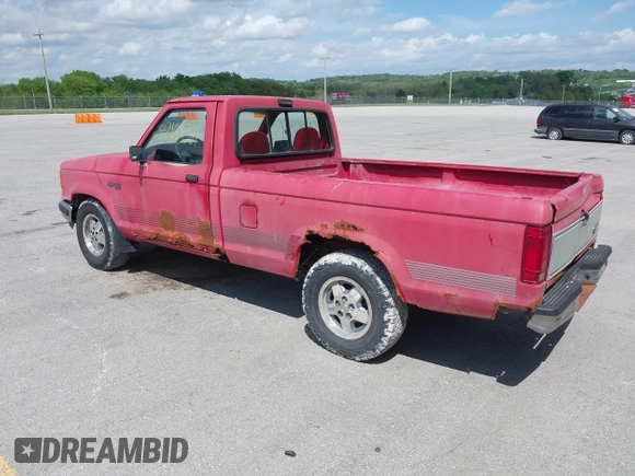 1992 Ford Ranger with VIN 1FTCR10UXNUA11941, listed as a IAAI auction lot 42168381 with 345,785 mi miles. Bid and sale history available at carsss.com. Image 3.
