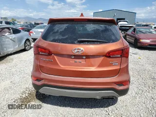2017 Hyundai Santa Fe 2.4L with VIN 5XYZTDLB5HG462997, listed as a Copart auction lot 63673565 with 176,556 mi miles and Clean title. Bid and sale history available at DreamBid. Image 6.