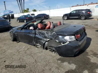 2016 BMW M4 with VIN WBS3U9C50GP969059, listed as a Copart auction lot 81201114 with 0 mi miles and Salvage Title. Bid and sale history available at carsss.com. Image 2.