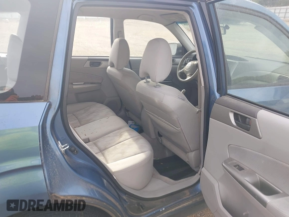 2009 Subaru Forester X with VIN JF2SH61669G737779, listed as a IAAI auction lot 41800608 with 233,396 mi miles and . Bid and sale history available at DreamBid. Image 8.