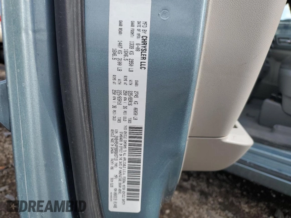 2008 Chrysler Town & Country Touring с VIN 2A8HR54P98R803719, выставлен на аукционе Copart как лот 46931805 с пробегом 159 751 миль миль и Списание • Salvage title. История ставок и продаж доступна на DreamBid. Изображение 14.
