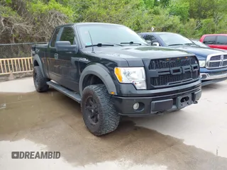 2010 Ford F-150 XL with VIN 1FTEX1EW1AFB90443, listed as a IAAI auction lot 41955720 with 184,104 mi miles. Bid and sale history available at carsss.com. Image 1.