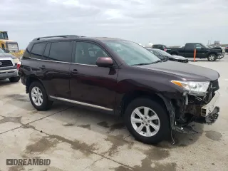 2013 Toyota Highlander with VIN 5TDZA3EH1DS035119, listed as a Copart auction lot 50990415 with 61,482 mi miles and Salvage Title. Bid and sale history available at carsss.com. Image 4.
