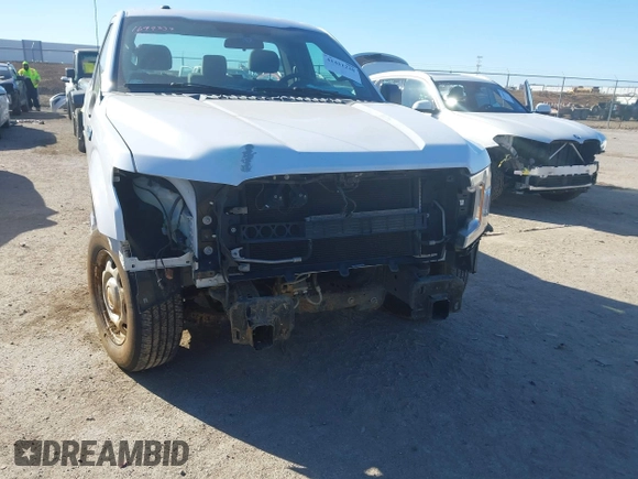 2018 Ford F-150 XL with VIN 1FTMF1CB6JKE06101, listed as a IAAI auction lot 41411228 with 34,612 mi miles. Bid and sale history available at carsss.com. Image 6.