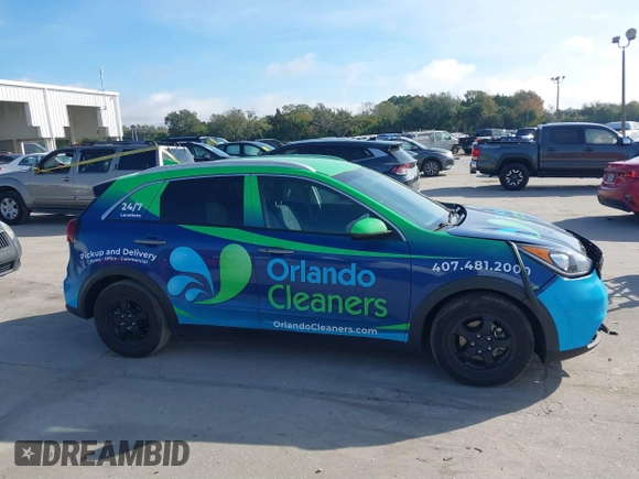 2018 Kia Niro LX with VIN KNDCB3LC2J5158021, listed as a IAAI auction lot 41435901 with 74,455 mi miles. Bid and sale history available at carsss.com. Image 13.
