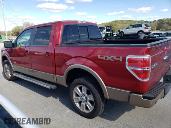 2011 Ford F-150 XLT with VIN 1FTFW1ET8BFA57368, listed as a Copart auction lot 75399924 with 185,957 mi miles and Salvage Title. Bid and sale history available at carsss.com. Image 2.