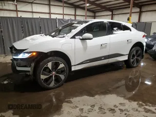 2020 Jaguar I-Pace HSE z VIN SADHD2S10L1F81370, wystawiony jako Copart lot #41469125 z przebiegiem 51 506 mil mil oraz Szkoda całkowita • Salvage title. Historia ofert i sprzedaży dostępna na DreamBid. Obrazek 1.