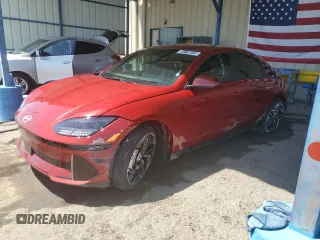 2024 Hyundai Ioniq 6 SEL z VIN KMHM34AA4RA077691, wystawiony jako Copart lot #54116515 z przebiegiem 9 477 mil mil oraz Czysty tytuł • Clean title. Historia ofert i sprzedaży dostępna na DreamBid. Obrazek 1.