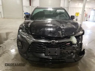 2019 Chevrolet Blazer RS with VIN 3GNKBJRS0KS608665, listed as a Copart auction lot 53233515 with 69,489 mi miles and Salvage title. Bid and sale history available at DreamBid. Image 5.