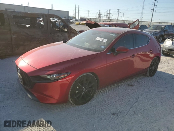 2019 Mazda Mazda3 Hatchback w/Premium Pkg with VIN JM1BPBNM9K1124082, listed as a Copart auction lot 71441054 with 39,578 mi miles and Salvage Title. Bid and sale history available at carsss.com. Image 1.