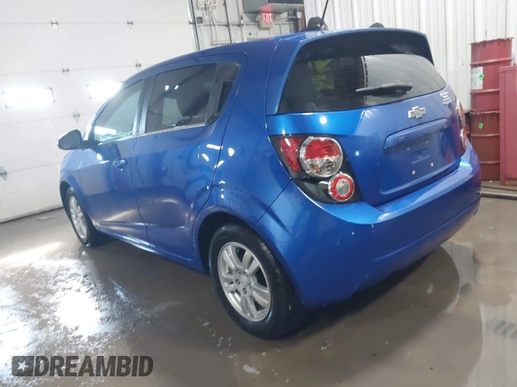 2016 Chevrolet Sonic LT with VIN 1G1JC6SH5G4163790, listed as a IAAI auction lot 41629040 with 82,381 mi miles. Bid and sale history available at carsss.com. Image 3.