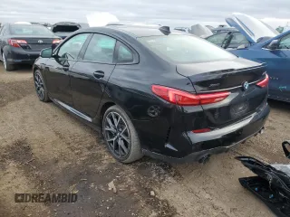2020 BMW 2 Series 228i xDrive with VIN WBA73AK08L7F74933, listed as a Copart auction lot 43455985 with 37,814 mi miles and Salvage Title. Bid and sale history available at carsss.com. Image 2.