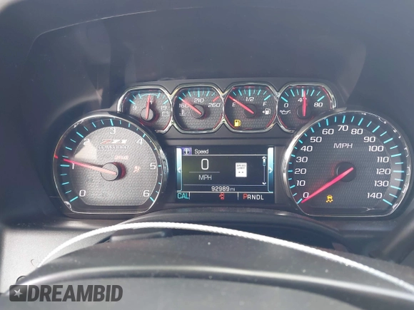 2018 Chevrolet Silverado 1500 LT with VIN 3GCUKREC0JG366590, listed as a IAAI auction lot 42045634 with 92,989 mi miles. Bid and sale history available at carsss.com. Image 7.