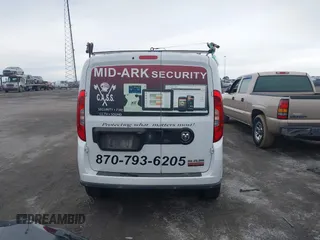2017 Ram ProMaster City Cargo Van Tradesman SLT with VIN ZFBERFBBXH6D54040, listed as a IAAI auction lot 41364731 with 191,707 mi miles. Bid and sale history available at carsss.com. Image 16.