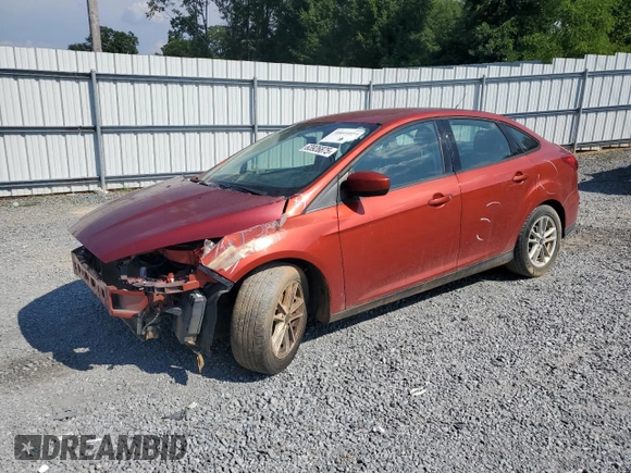 2018 Ford Focus SE with VIN 1FADP3F27JL255127, listed as a Copart auction lot 63926875 with 138,450 mi miles and Salvage title. Bid and sale history available at DreamBid. Image 1.