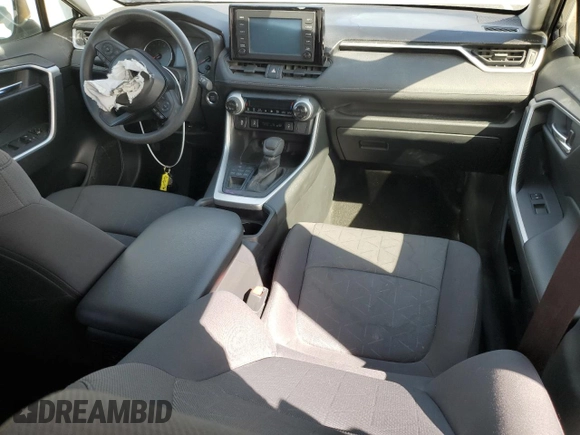 2019 Toyota RAV4 XLE with VIN JTMP1RFV8KD513544, listed as a Copart auction lot 48754385 with Not Provided miles and Salvage Title. Bid and sale history available at DreamBid. Image 8.