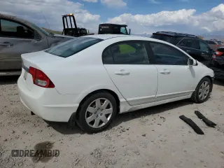 2010 Honda Civic LX with VIN 19XFA1F53AE061741, listed as a Copart auction lot 54627295 with 237,104 mi miles and Salvage Title. Bid and sale history available at DreamBid. Image 3.