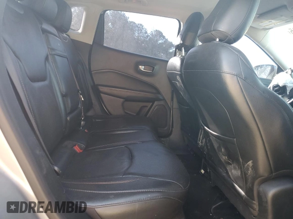 2018 Jeep Compass Limited with VIN 3C4NJCCB9JT358106, listed as a Copart auction lot 48586735 with 142,340 mi miles and Salvage Title. Bid and sale history available at carsss.com. Image 10.