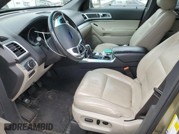 2012 Ford Explorer XLT with VIN 1FMHK7D88CGA23572, listed as a Copart auction lot 53315895 with 106,333 mi miles and Salvage Title. Bid and sale history available at DreamBid. Image 7.