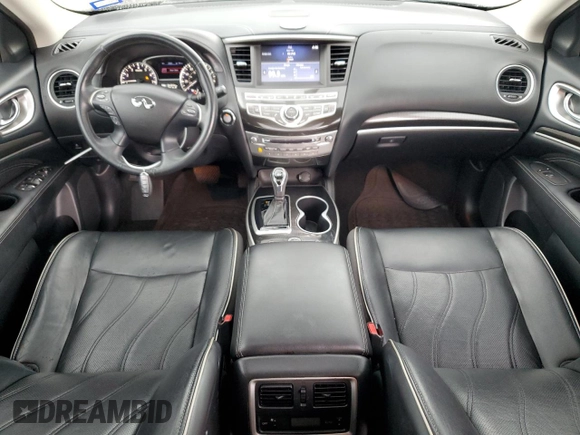 2017 Infiniti QX60 with VIN 5N1DL0MN1HC544592, listed as a Copart auction lot 85887984 with 84,244 mi miles and Salvage Title. Bid and sale history available at carsss.com. Image 8.