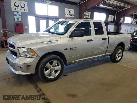 2016 Ram 1500 Tradesman with VIN 1C6RR7FT1GS173846, listed as a Copart auction lot 52385595 with 93,988 mi miles and Salvage title. Bid and sale history available at DreamBid. Image 1.