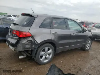 2009 Acura RDX Tech Pkg with VIN 5J8TB18579A005234, listed as a Copart auction lot 51547215 with 192,032 mi miles and Salvage Title. Bid and sale history available at carsss.com. Image 3.