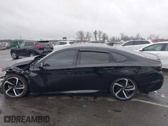 2021 Honda Accord Sport with VIN 1HGCV2F33MA002015, listed as a IAAI auction lot 41934218 with 38,687 mi miles and . Bid and sale history available at DreamBid. Image 13.
