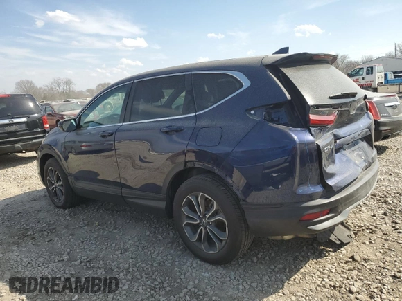 2020 Honda CR-V EX with VIN 5J6RW2H53LL015364, listed as a Copart auction lot 49059225 with 74,947 mi miles and Salvage Title. Bid and sale history available at carsss.com. Image 2.